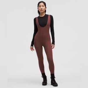 Lululemon Ribbed Nulux Skiing Bodysuit Asia Fit size medium